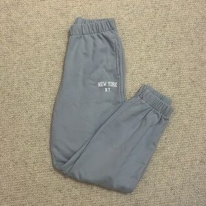 Light Blue Brandy Melville Sweatpants